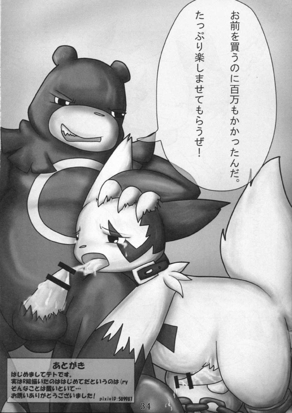 (Fur-st 2) [Cirmonoid (Various)] Dousei Juuai Izonshou (Pokémon) - Page 35
