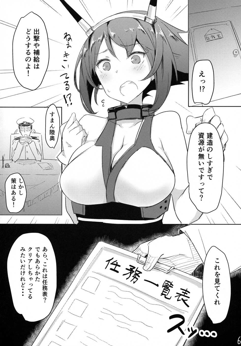 (C84) [INYM (Inayama)] Mucchiri (Kantai Collection -KanColle-) - Page 5