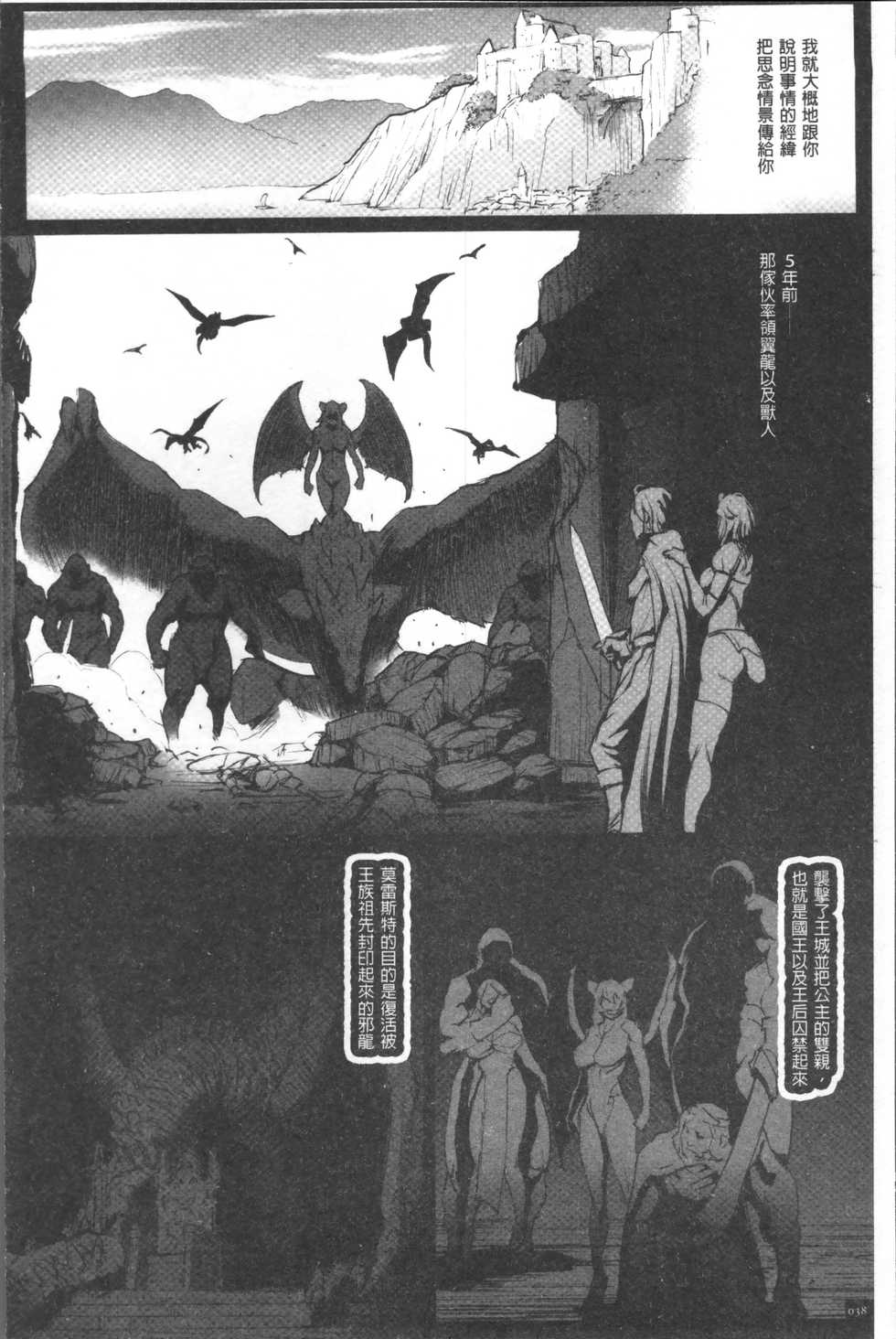 [Combat Ecchu] Hime to Dragon - Princess & Dragon | 姬與淫猥惡龍 [Chinese] - Page 40