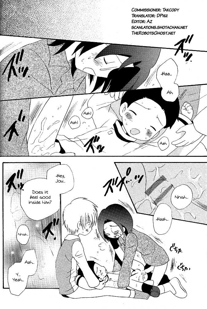 (Shota Collection) [Kuruguru DNA (Hoshiai Hilo)] MISSING LINK (Digimon Adventure) [English] {Shotachan} - Page 34