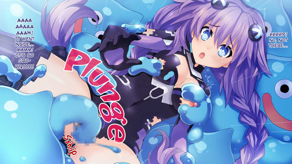 [Poncho!] Choujigen Game Neptune HCG Shuu ～Taihen'! Oneechan Slime ga Tairyou Hassei Shite Ru yo... Sore wa Slinu deshoo Te'!? Wa' Honto ni Slime da!? Chotto Waaaaaa～ (Hyperdimension Neptunia) [English] [potocat] - Page 3