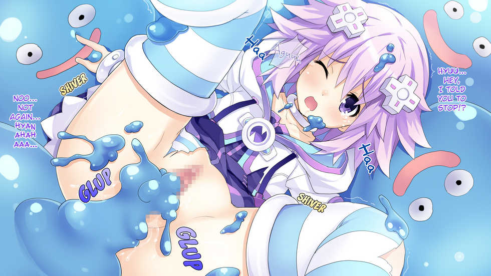 [Poncho!] Choujigen Game Neptune HCG Shuu ～Taihen'! Oneechan Slime ga Tairyou Hassei Shite Ru yo... Sore wa Slinu deshoo Te'!? Wa' Honto ni Slime da!? Chotto Waaaaaa～ (Hyperdimension Neptunia) [English] [potocat] - Page 5