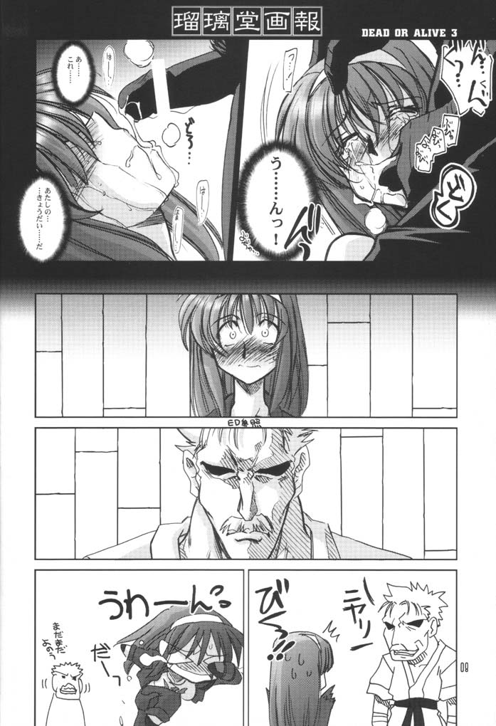 (CR31) [U-A Daisakusen, Lapislazuli=corporation (Harada Shoutarou)] Ruridou Gahou 17 (Dead or Alive) - Page 7
