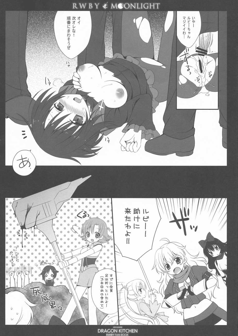(C85) [Dragon Kitchen (Kanibasami, Sasorigatame)] RWBY MOONLIGHT (RWBY) - Page 12