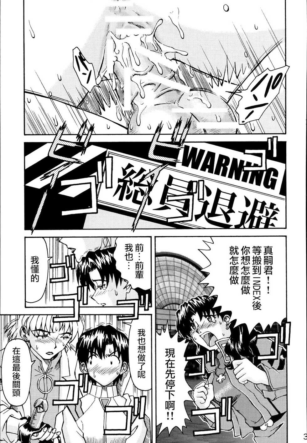 (C70) [TENGU NO TSUZURA (Kuro Tengu)] THE TOWERING INFERNO (Neon Genesis Evangelion) [Chinese] [surely個人漢化] - Page 32