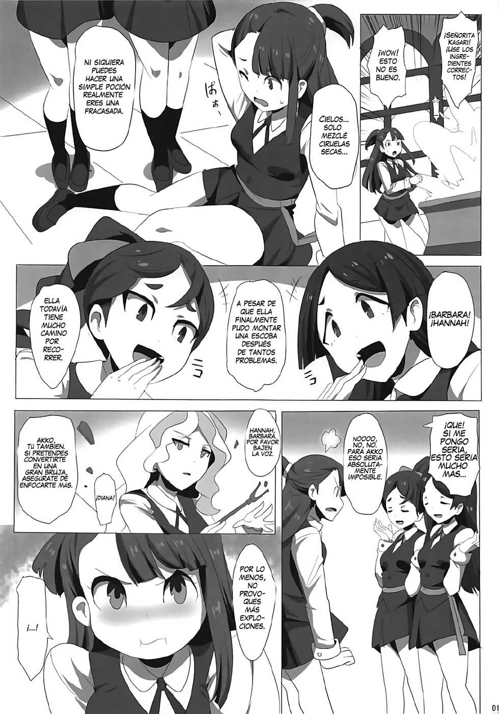 [Magukappu (Magukappu)] Dai Akko (Little Witch Academia) [Spanish] - Page 2