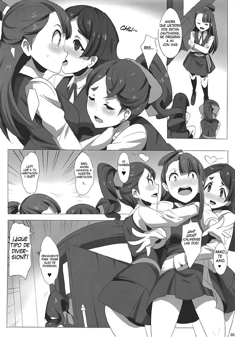 [Magukappu (Magukappu)] Dai Akko (Little Witch Academia) [Spanish] - Page 5