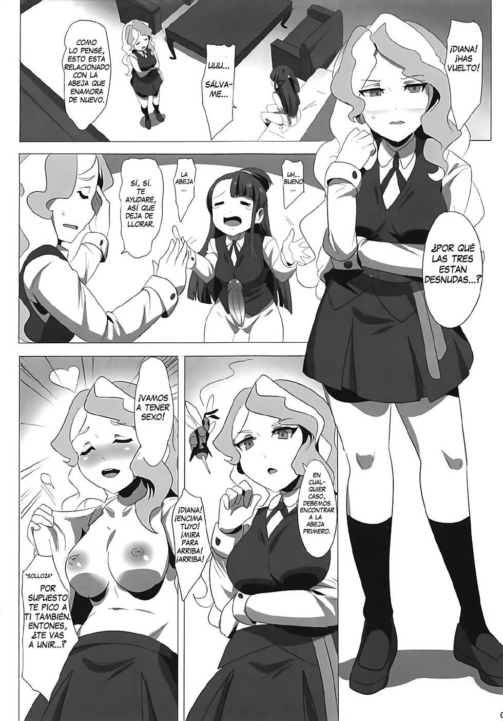 [Magukappu (Magukappu)] Dai Akko (Little Witch Academia) [Spanish] - Page 10