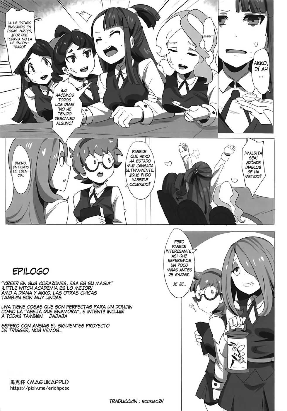 [Magukappu (Magukappu)] Dai Akko (Little Witch Academia) [Spanish] - Page 17