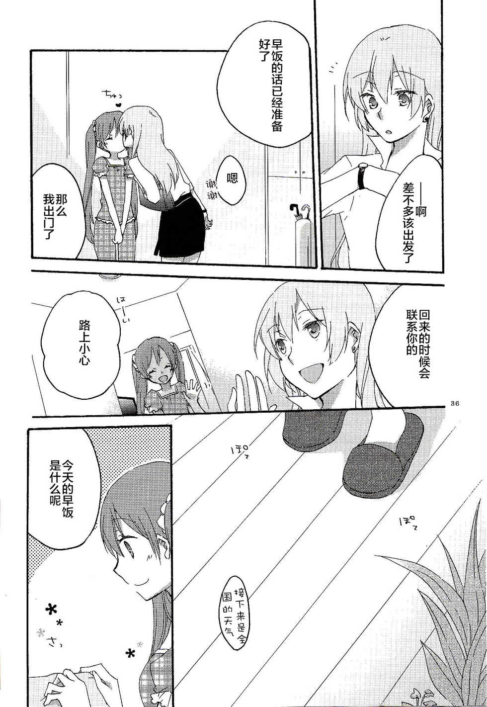 (C84) [Niratama (Sekihara, Hiroto)] Have a nice holiday (VOCALOID) [Chinese] [夜合後援組漢化] - Page 35