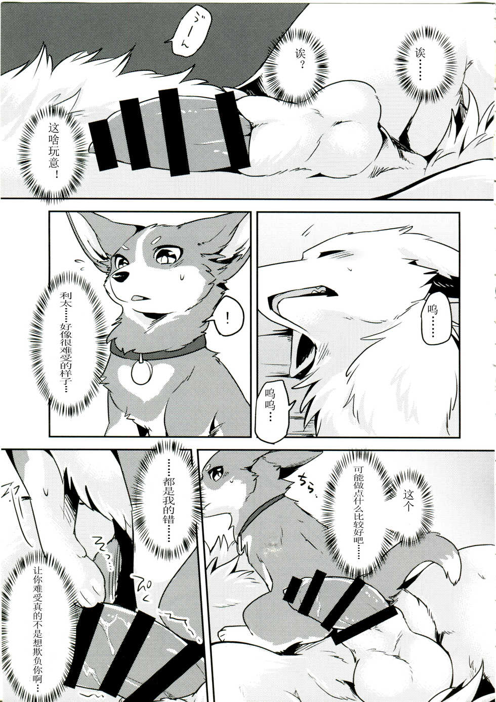 (Kansai! Kemoket 6) [Kaiten ParaDOGs (Diga Tsukune)] 1DK, Bokura to. | 一居室下的我们 [Chinese] [黎明汉化组] - Page 11