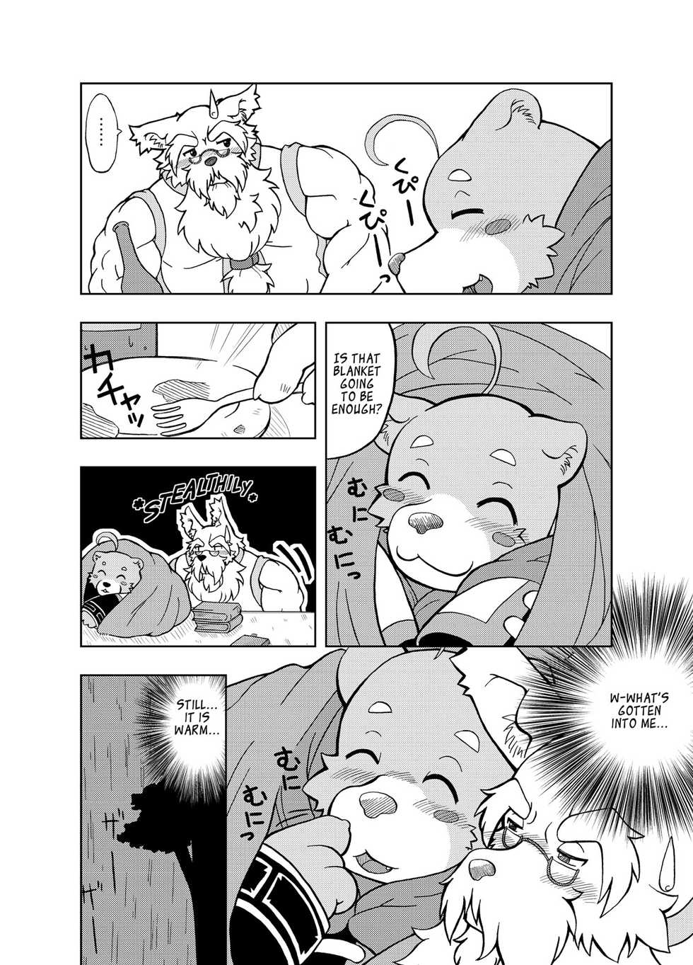 [Bear Tail (Kumayan)] Hoshiyomi no Inu Tsukihami no Kuma | The dog & the bear: The poet of the stars & the partaker of the moon 1 [English] [Digital] - Page 19