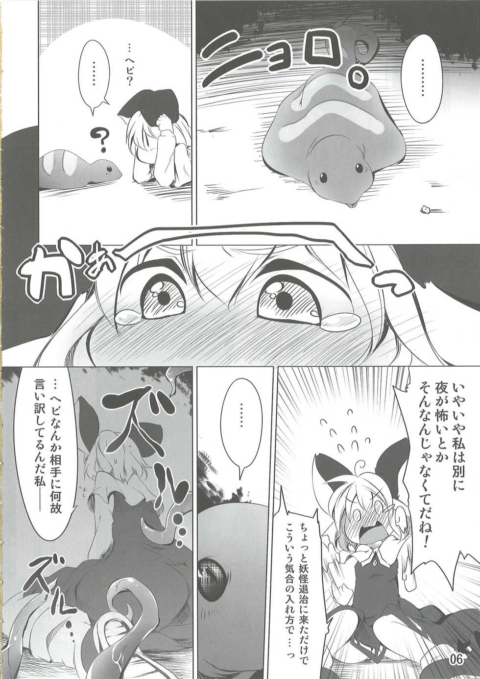 (C80) [Akikaze Asparagus (Aki)] Chiisana Chiisana Tsuyogari (Touhou Project) - Page 5