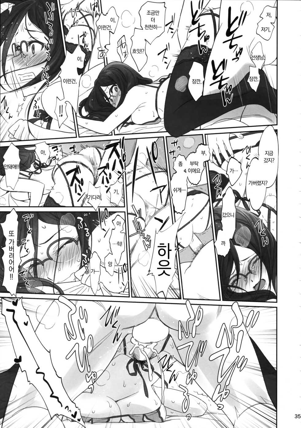 (C92) [Bloody Okojo (Caviar, Mojyako)] Dominant Motion (Hibike! Euphonium) [Korean] - Page 35