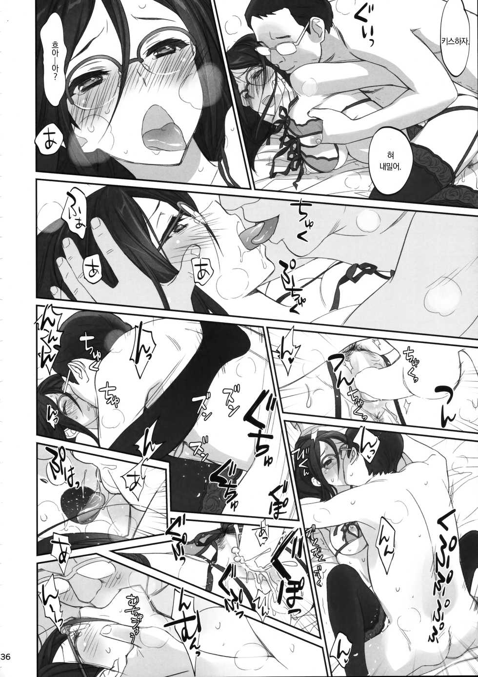 (C92) [Bloody Okojo (Caviar, Mojyako)] Dominant Motion (Hibike! Euphonium) [Korean] - Page 36
