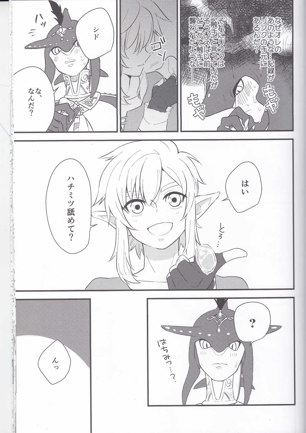 [Noukou wa Chimitsu Sauce (Sorato, Tsunami)] Sidon Ouji to Amai Jikan o Sugoshimashou? (The Legend of Zelda: Breath of the Wild) - Page 28