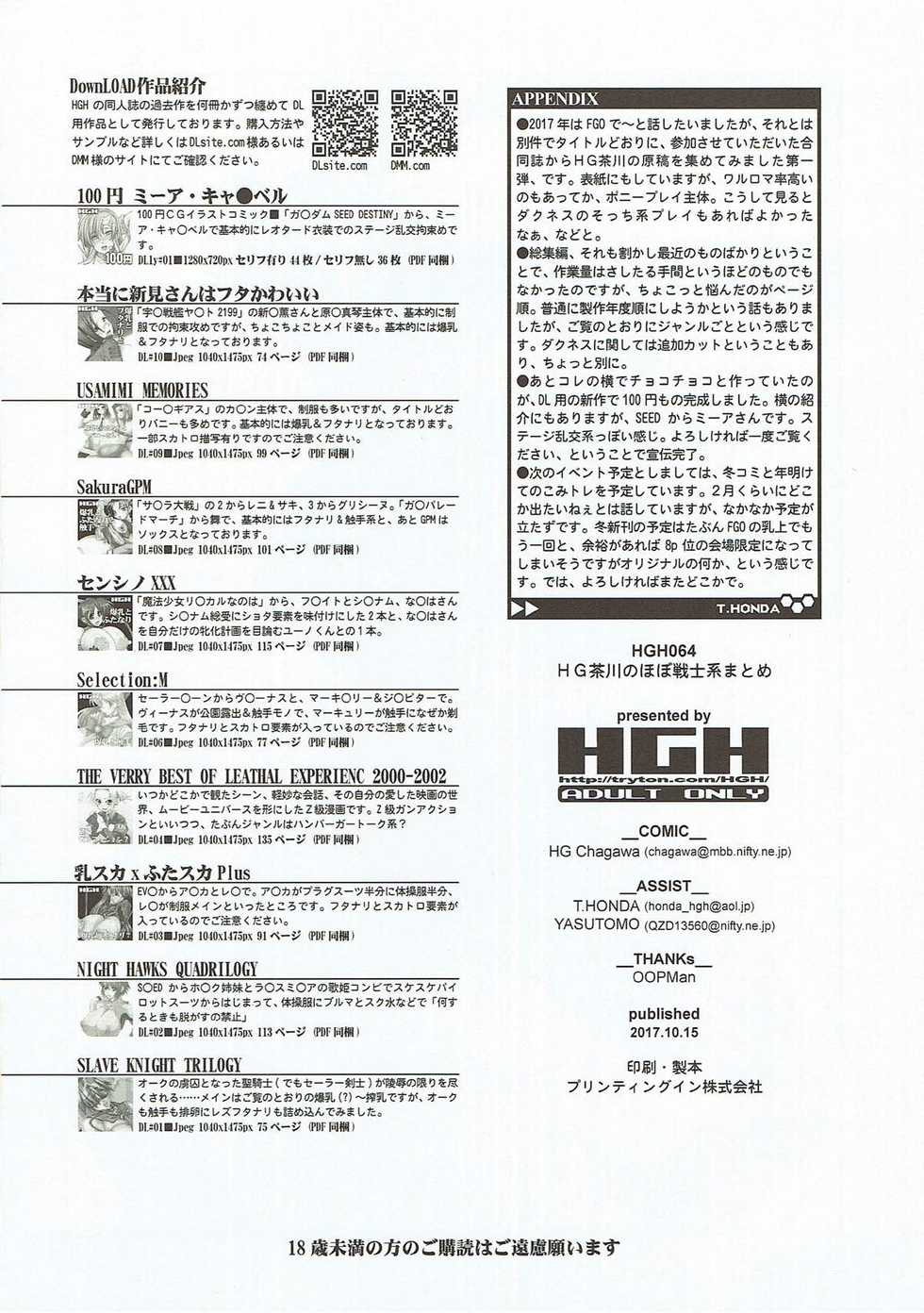 [HGH]  合同誌原稿総集編#01 Hg茶川のほぼ戦士系まとめ - Page 29