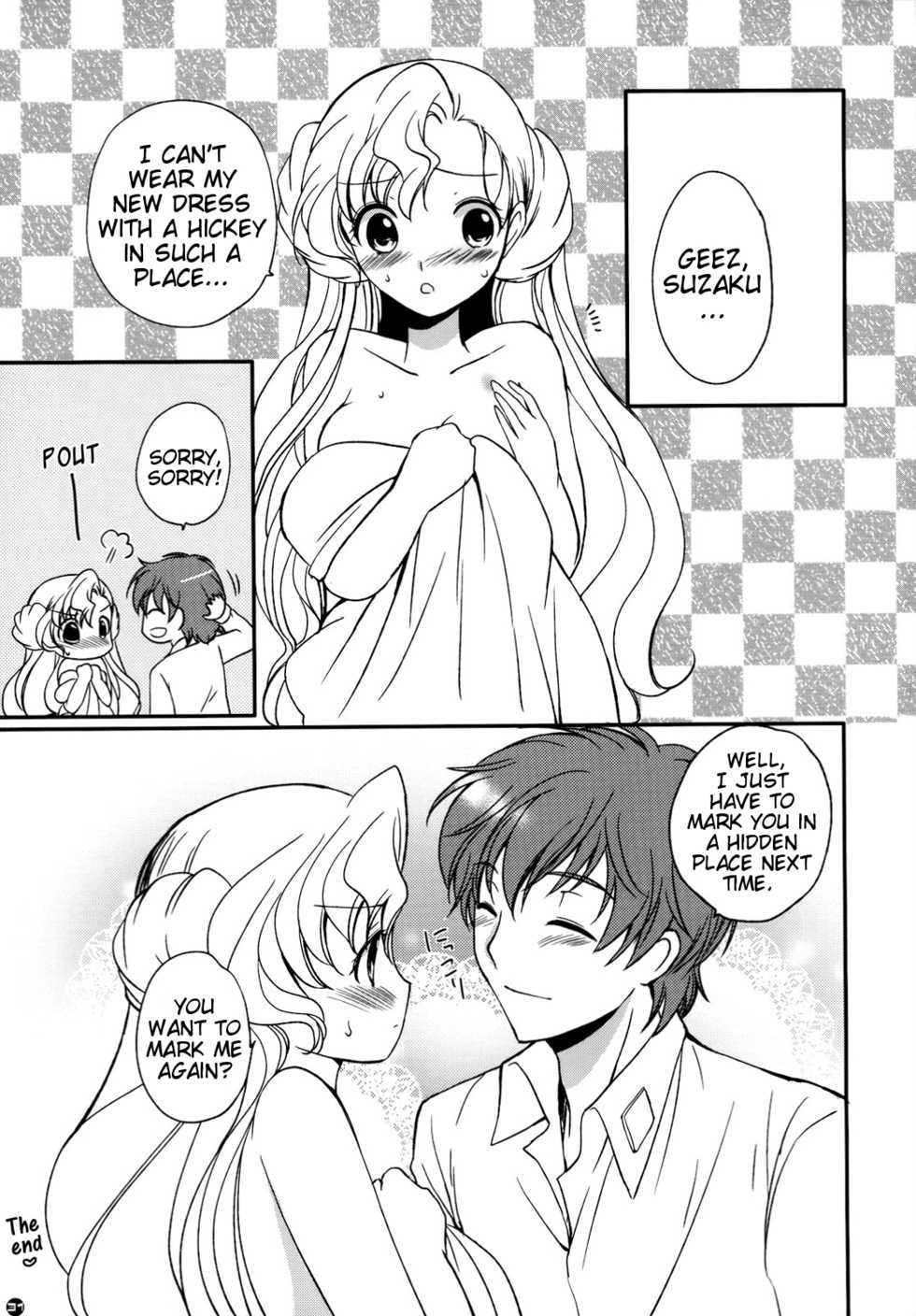 (CSP5) [PINK, Kurimomo (Araiguma, Tsukako)] Koi Kaze (Code Geass: Lelouch of the Rebellion) [English] [Marie] - Page 29