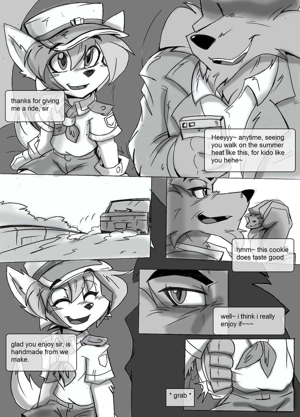 [Akatsukishiranui-Fox] Cookie Selling - The Reward of a Scout - Page 7
