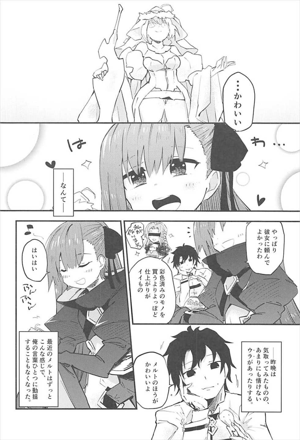 (C93) [Sarpaccio (Waira)] Melt ga Kanjiru Hon. (Fate/Grand Order) - Page 5