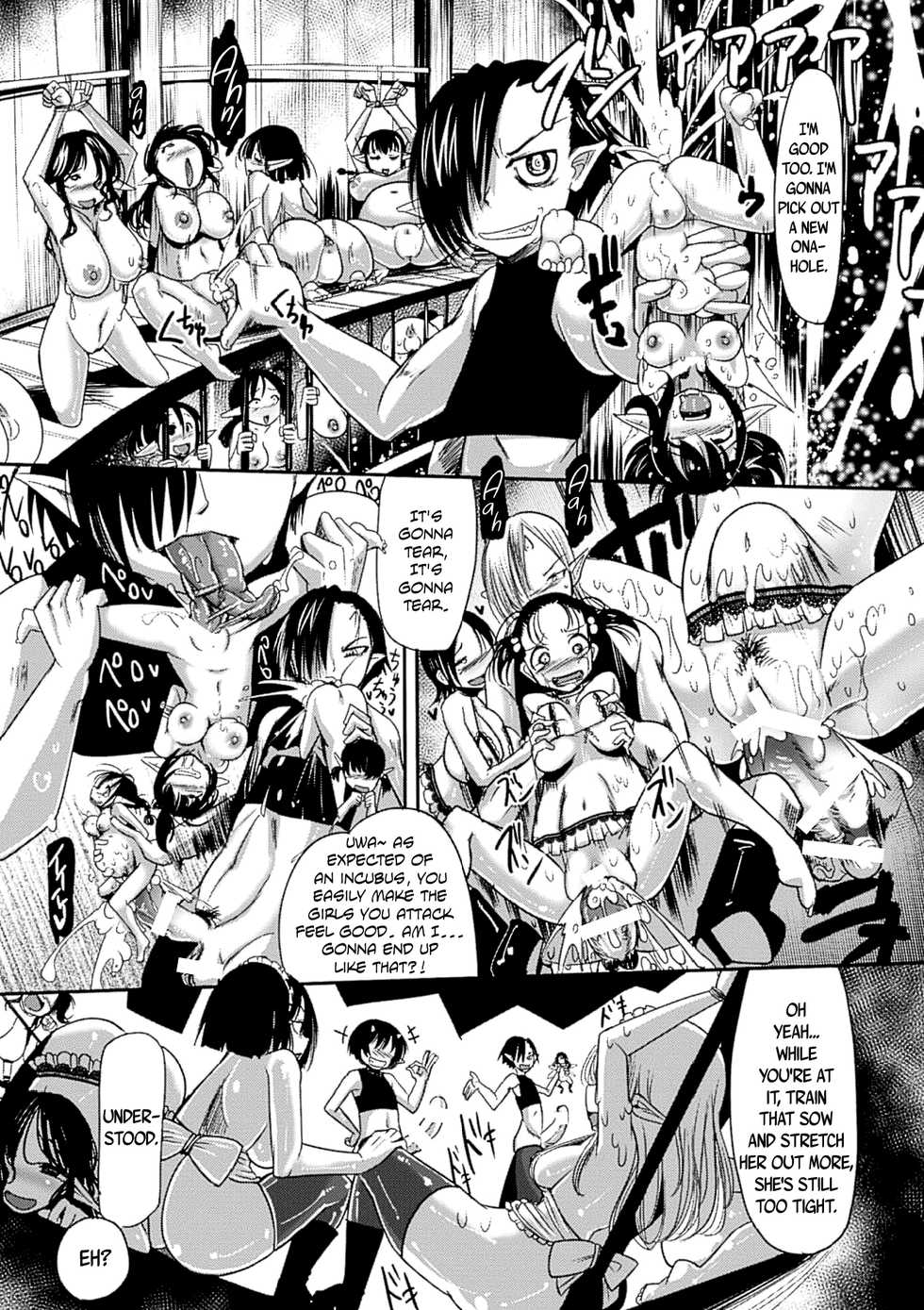 [Sakazaki Freddie] Incubus no Yakata | Incubus' Manor (Bessatsu Comic Unreal Ningen Bokujou Hen Vol. 3) [English] [B.E.C. Scans] [Digital] - Page 9