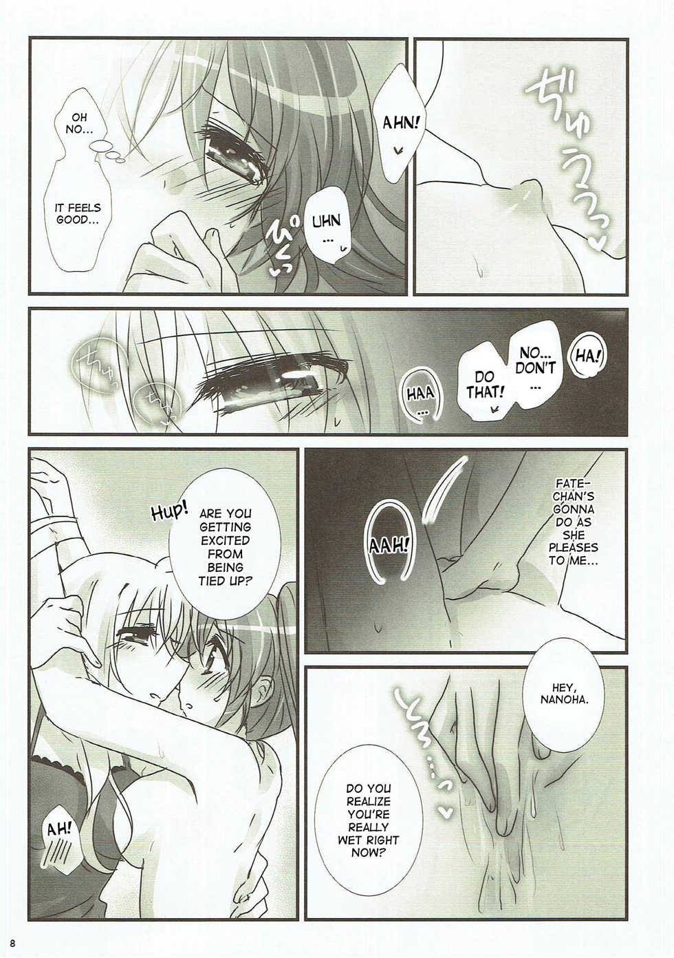 (C93) [Ameiro (Nanashiki)] Junketsu Dressage (Mahou Shoujo Lyrical Nanoha) [English] [DesuDesu] - Page 6
