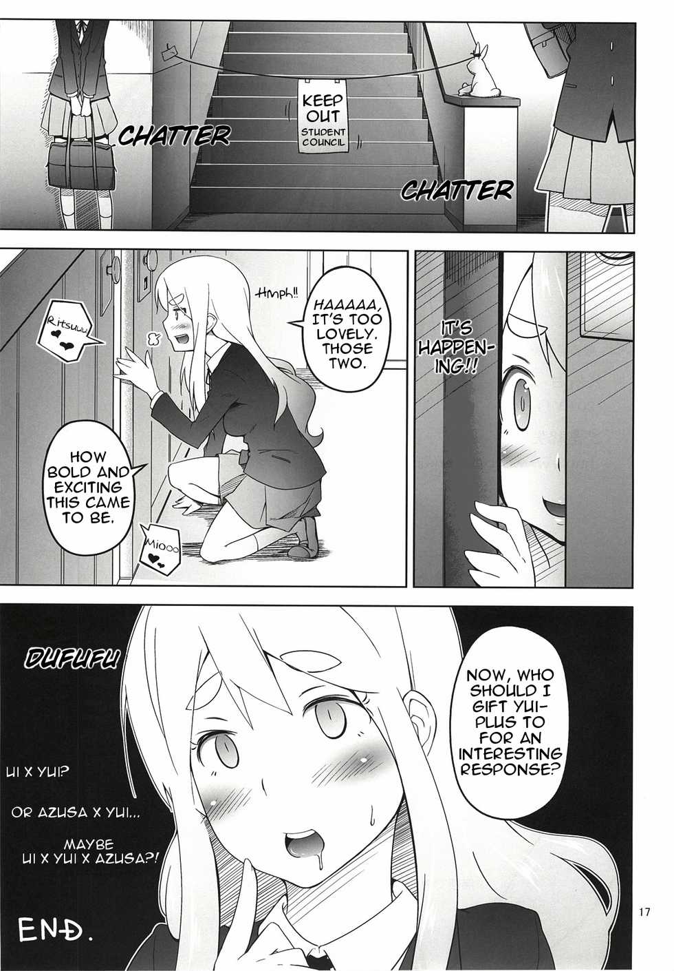 (CT16) [Toruneko Chaya (Toruneko)] RitsuPlus Hajimemashita. (K-ON!) [English] [tabibit0] - Page 16