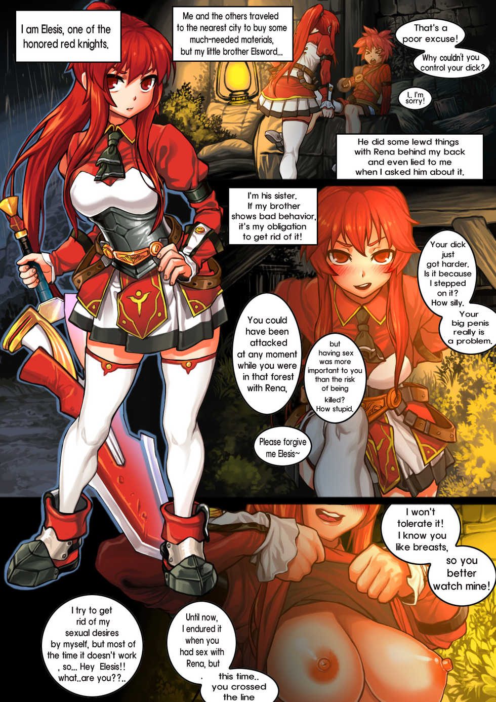 [Lucky Cat] Sexual Affection (Elsword) [English] - Page 1