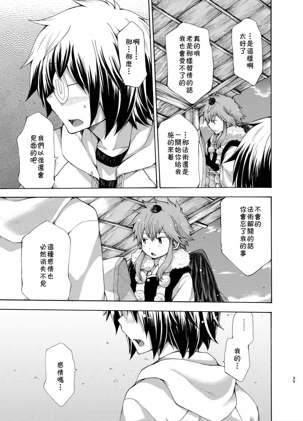 [CHIN-UP (Pocchi)] Karasu Tengu No Kamikakushi [Chinese] [theoldestcat汉化] [Digital] - Page 35