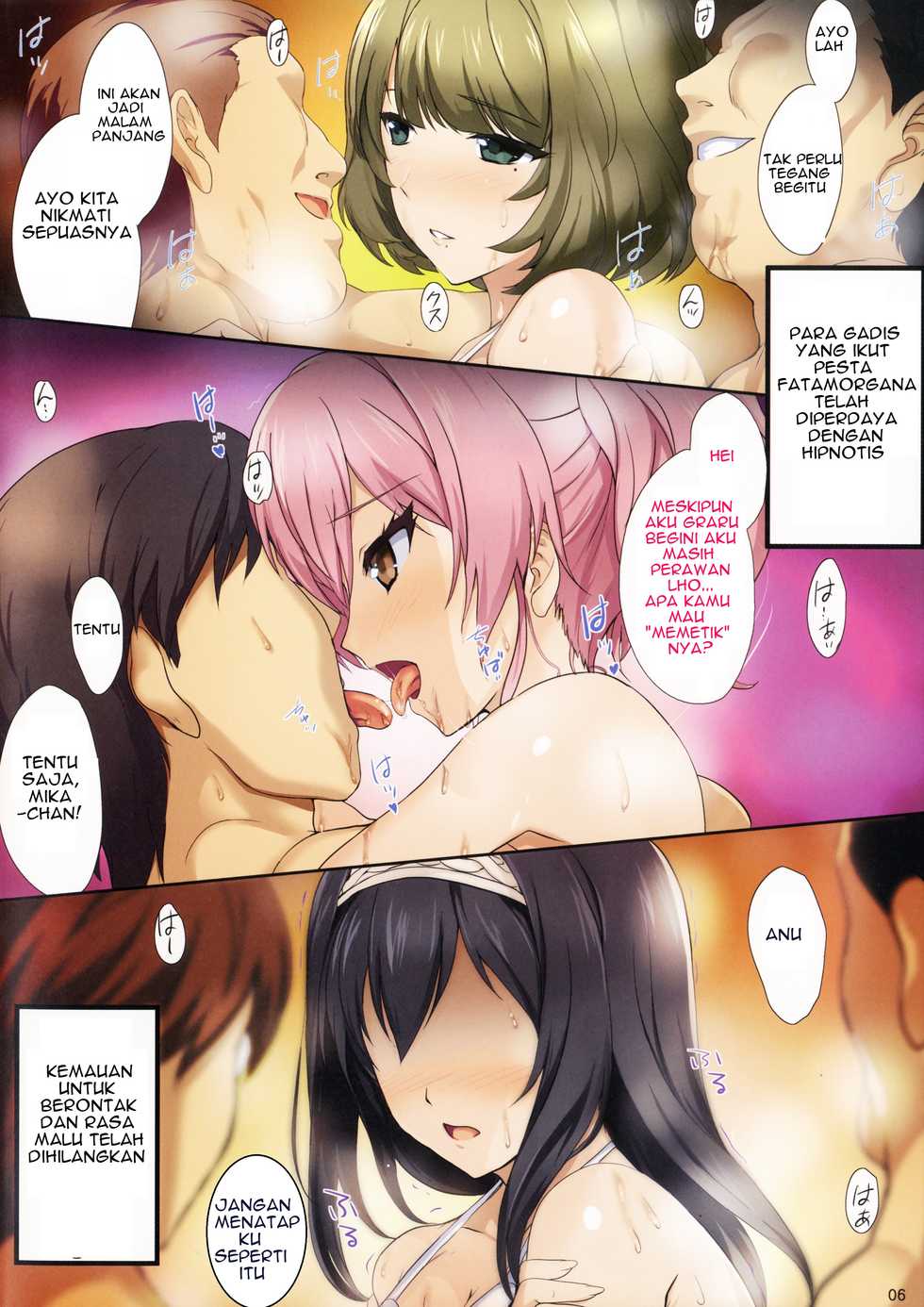 (C91) [Zankirow (Onigirikun)] PILE EDGE MIRAGE DOLL (THE IDOLM@STER CINDERELLA GIRLS) [Indonesian] [Gagak_Black] - Page 5