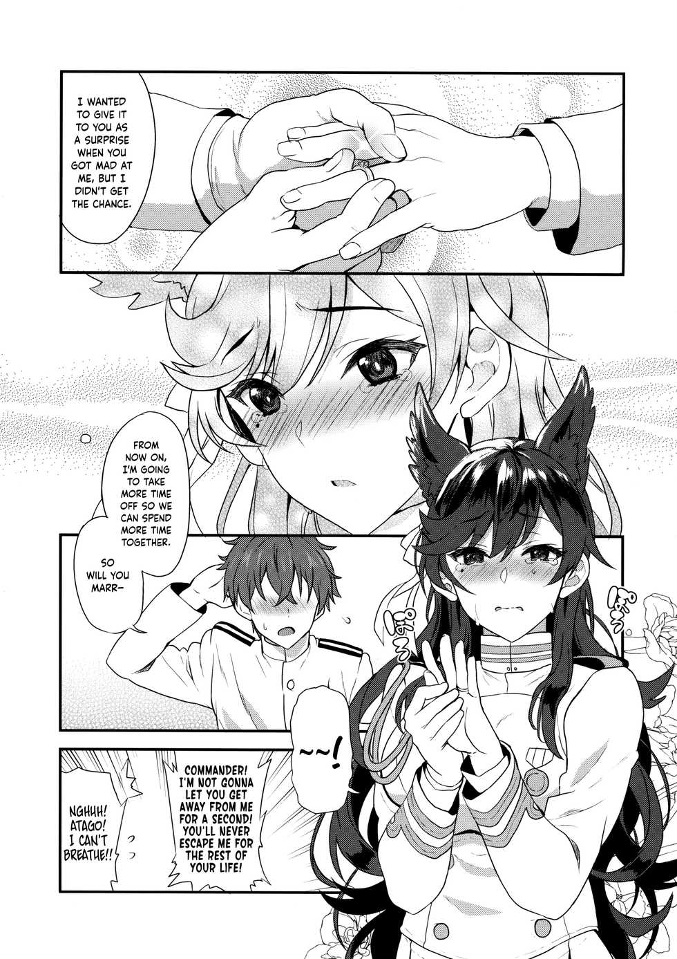 (C93) [INFINITY DRIVE (Kyougoku Shin)] Atago Sugar Sweet (Azur Lane) [English] - Page 28