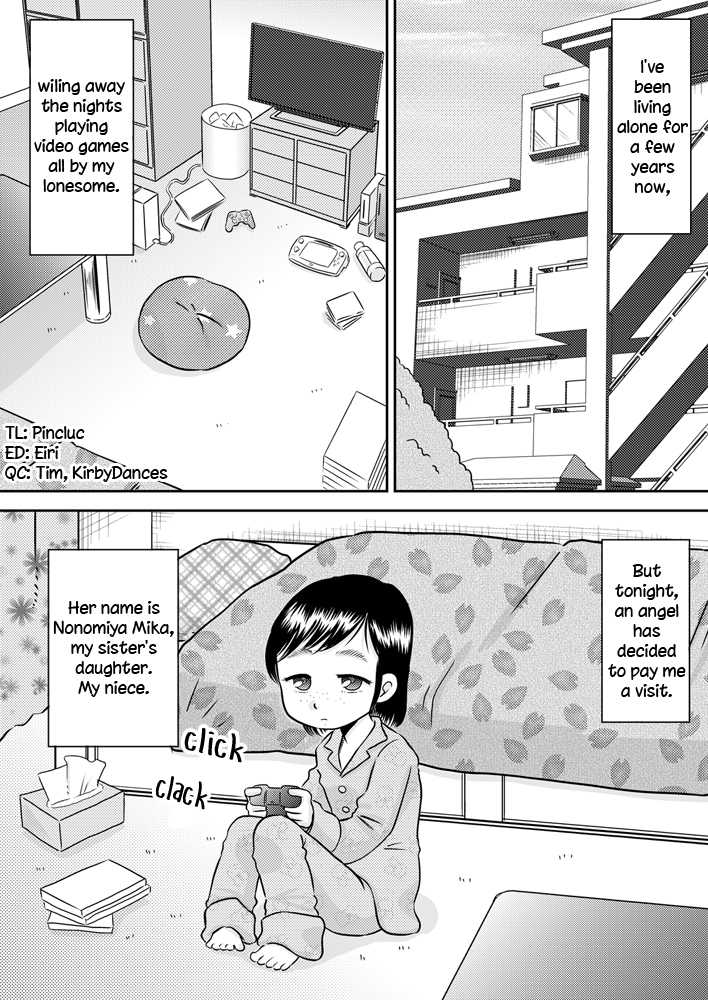 [Calpis Koubou (7ten Paoki)] Meikko no Okuchi ~Nonomiya Mika~ | Niece Mouth [English] =LWB= - Page 3
