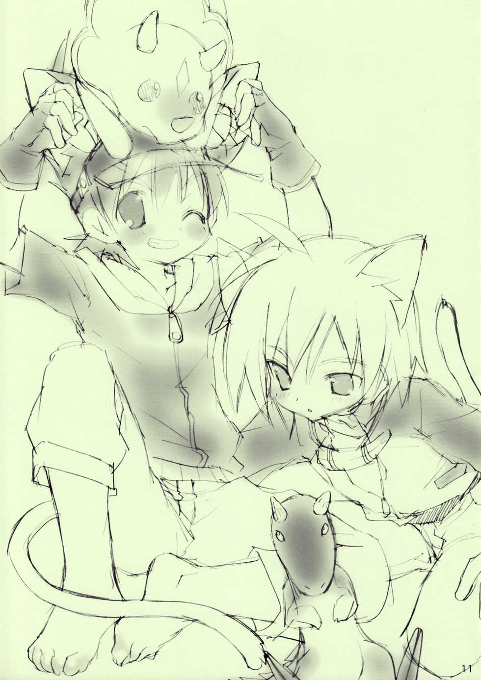 (Shota Scratch 4) [Your's-Wow!! (Konata Hyuura)] Favorite Enshounen - Page 11