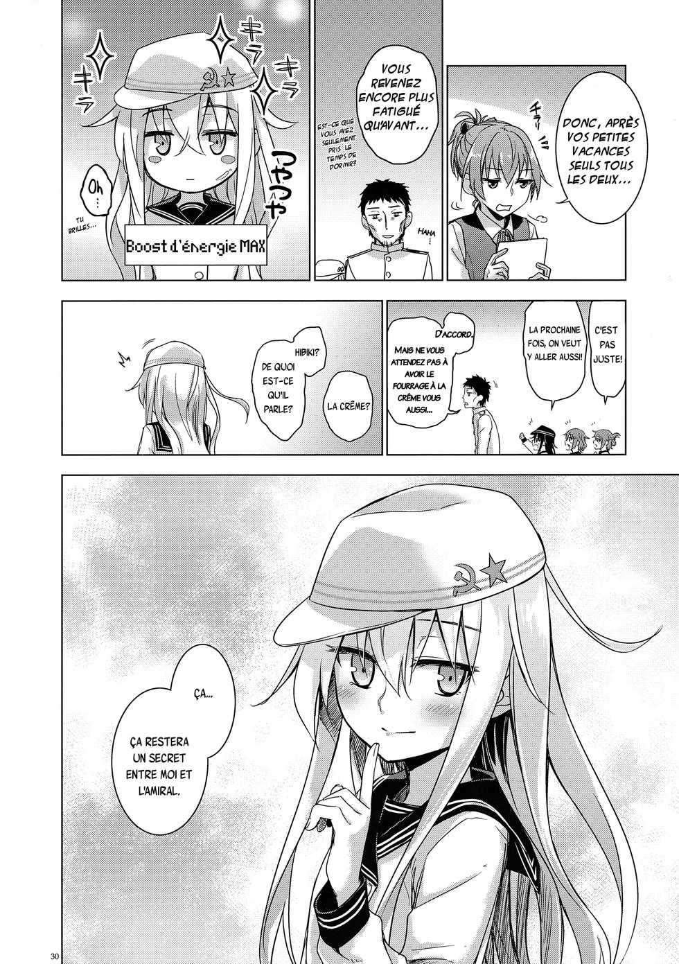 (C87) [infinity line (Misato Nana)] Bep Onsen Futaritabi (Kantai Collection -KanColle-) [French] [Penwywern] - Page 29