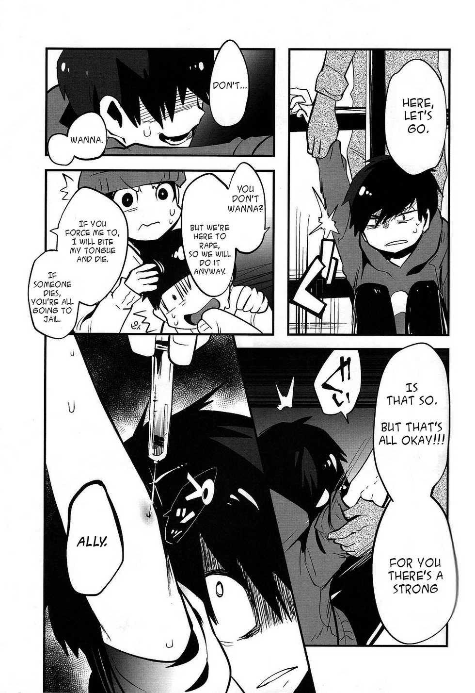 [Assault Machine Gun (Tellmin)] Kaneganai nara Karada de Haratte Moraou Janeeka EX-san (Osomatsu-san) [English] [2016-01-24] - Page 15