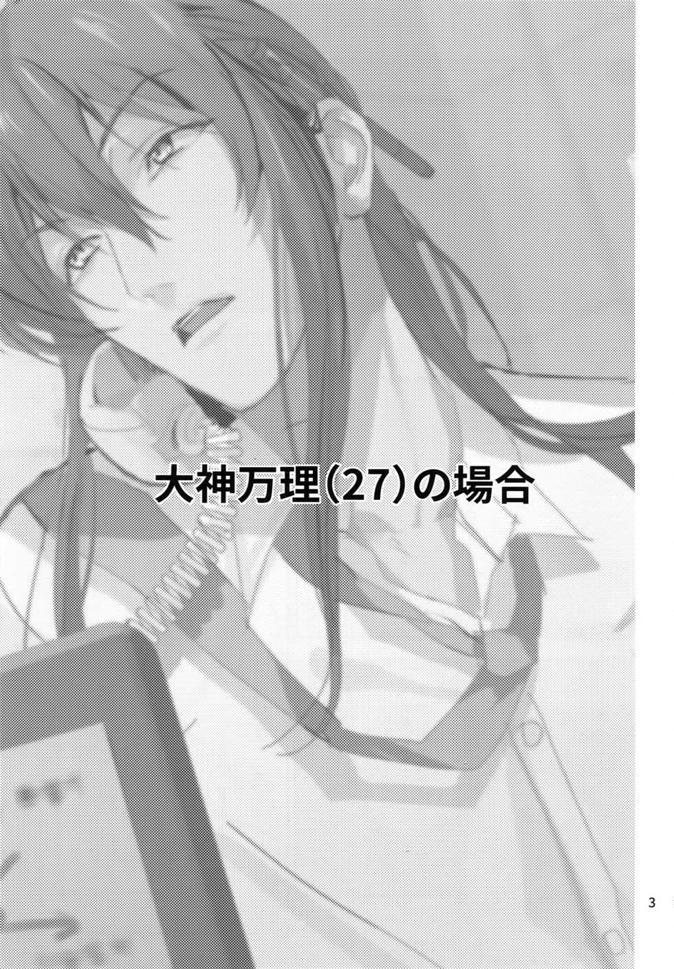 (TOP OF THE STAGE 9) [osiri (Rinunu)] Seijin Dansei ga jii Suru Hon (IDOLiSH7) - Page 2