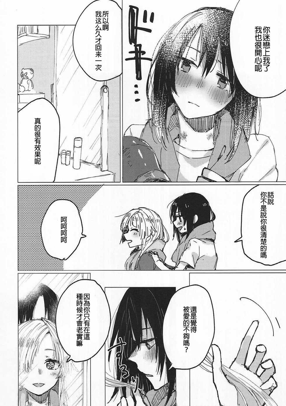 (BanG Dreamer's Party! 3rd STAGE) [Kagero (Tadano Kagekichi)] Heya de Kimi, Kakushinhan (BanG Dream!) [Chinese] [沒有漢化] - Page 30