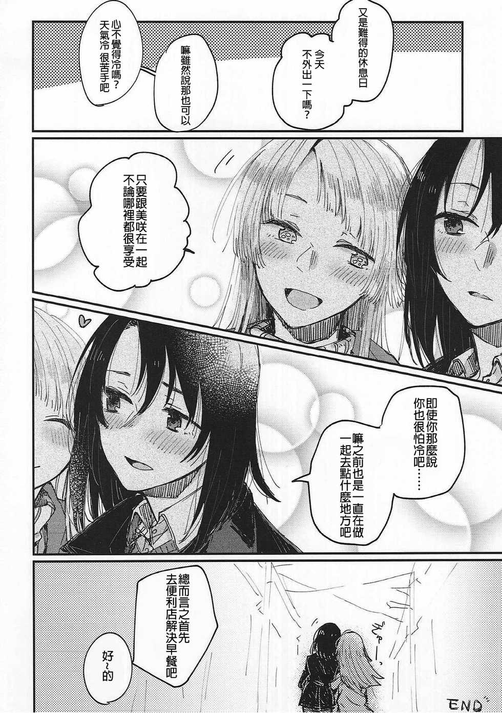 (BanG Dreamer's Party! 3rd STAGE) [Kagero (Tadano Kagekichi)] Heya de Kimi, Kakushinhan (BanG Dream!) [Chinese] [沒有漢化] - Page 34