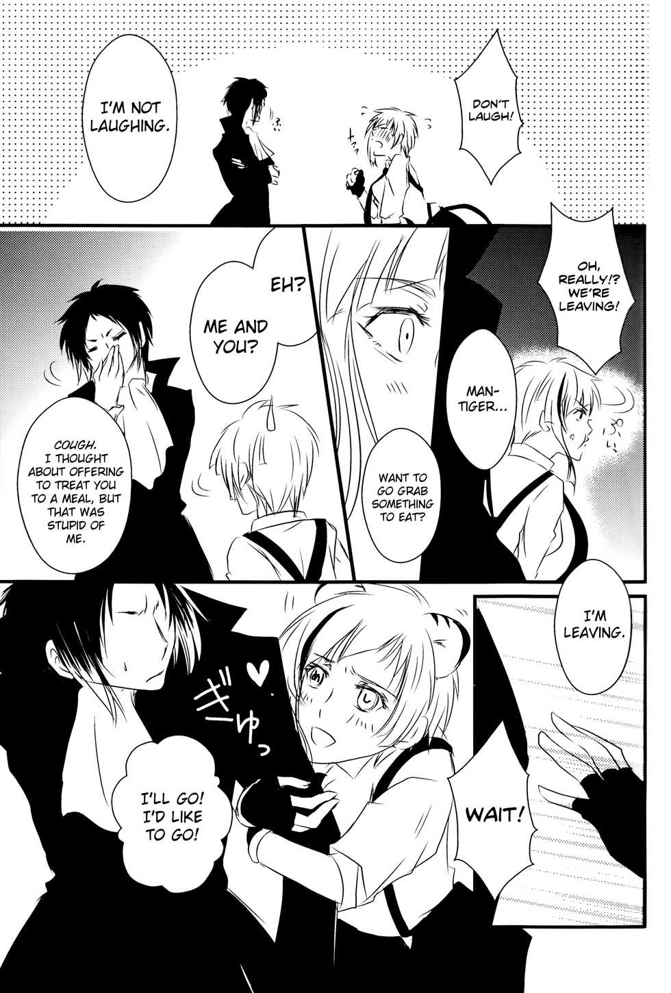 (Itan Renatus 5) [Beni (Inoue Kiyoshi)] Tsuioku no Souretsu (Jou) (Bungou Stray Dogs) [English]  [biribiri] - Page 5