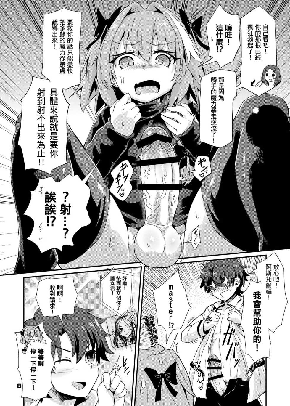 [Konnyaku Nabe (magifuro Konnyaku)] Trap of Astolfo (Fate/Grand Order) [Chinese] [沒有漢化] [Digital] - Page 9