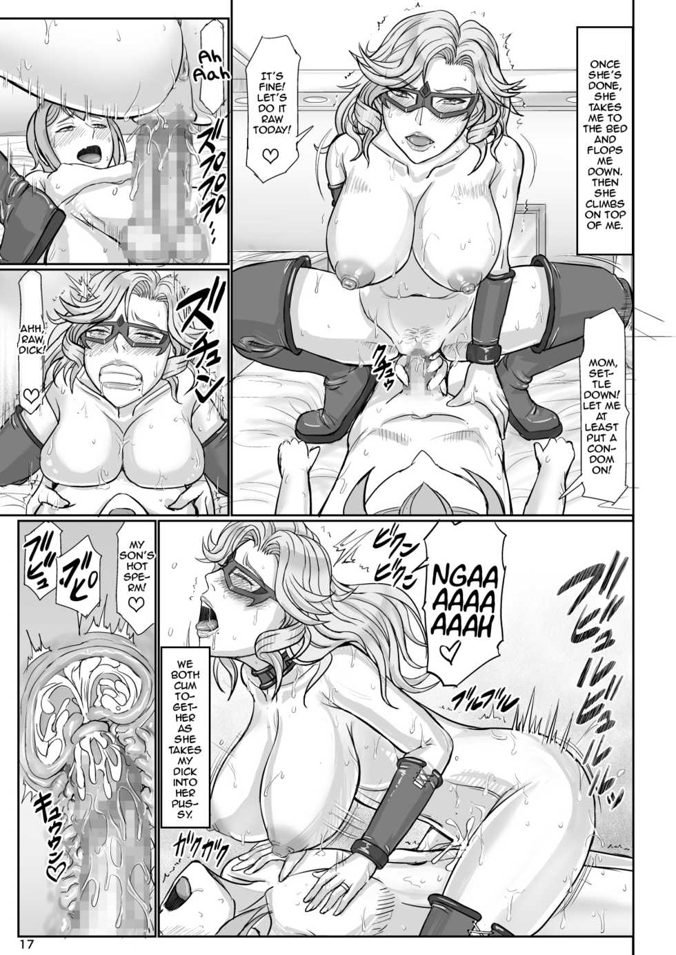 [Gouon (SWA)] Mama wa Russian Half no Akuyaku Wrestler - Icha Love Kyuuai Hen | My Mom is a Half-Russian Heel Wrestler - The Sexy Love-Dovey Courting Edition [English] [Zero Translations] [Digital] - Page 18