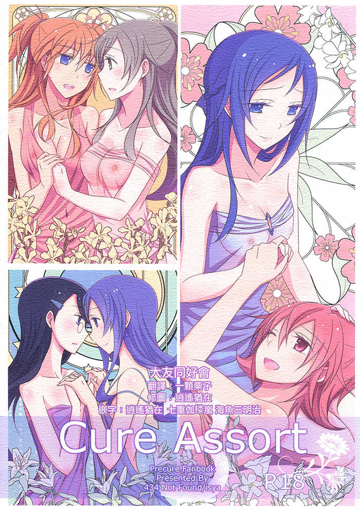 (C87) [434 Not Found (isya)] Cure Assort 3 (Dokidoki! PreCure, Suite PreCure, HeartCatch PreCure!) [Chinese] [大友同好会] - Page 1