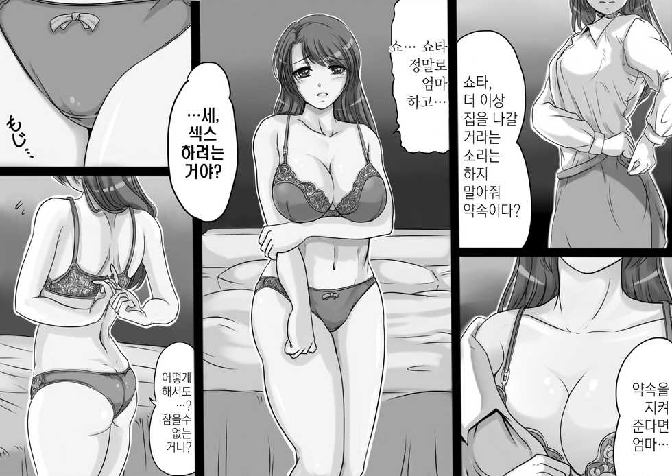 [Lemon Cake (Lemon Keiki)] Okaasan wa Eien ni Boku no Koibito | 엄마는 영원히 나의 연인 [Korean] - Page 6