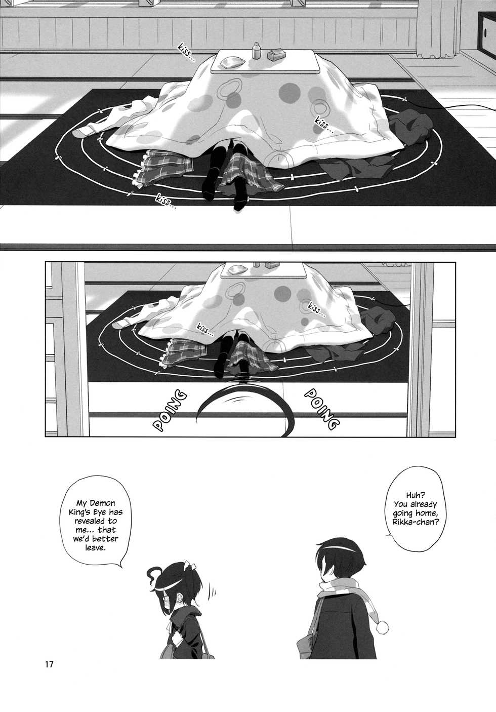 (C93) [VOLUTES (Kurogane Kenn)] Nukumori no Mori (Chuunibyou demo Koi ga shitai!) [English] [Davinci Scans] - Page 17
