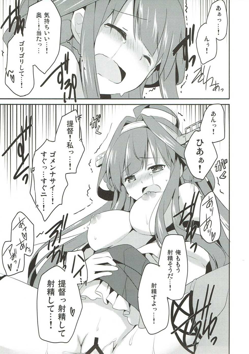 (C85) [Ichigosize (Natsume Eri)] Teitokuu? Hayaku Kocchi Kuru ne (Kantai Collection -Kancolle-) - Page 18