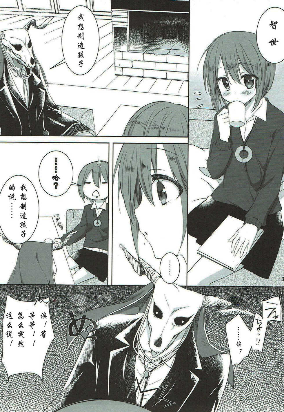 (C93) [KOKIKKO (Sesena Yau)] Yoru no Aishishi (Mahoutsukai no Yome) [Chinese] [寂月汉化组] - Page 3