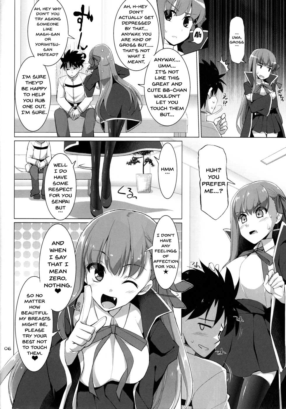 (C92) [TOYBOX, Kujira Logic (Kurikara, Kujiran)] Nyuuri Keizoku Kyousha Kikan CCC | Continuous Ejaculations By Her Big Breasts (Fate/Grand Order) [English] {doujins.com} - Page 5