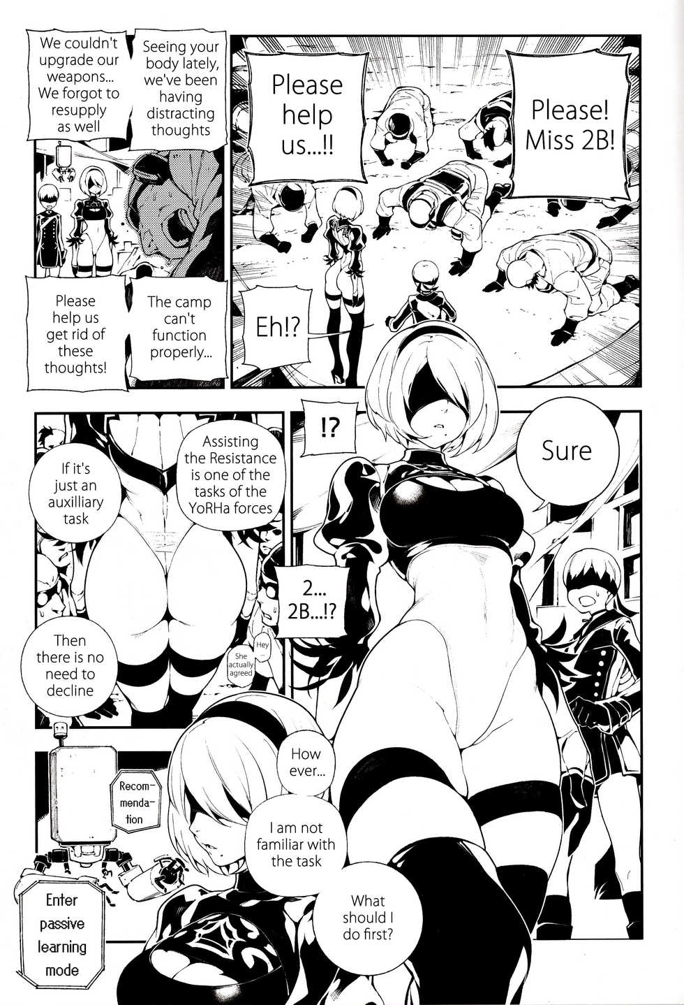 (FF31) [Bear Hand (Fishine, Ireading)] NieR : 2BR18 (NieR: Automata) [English] [Nishimaru] - Page 4