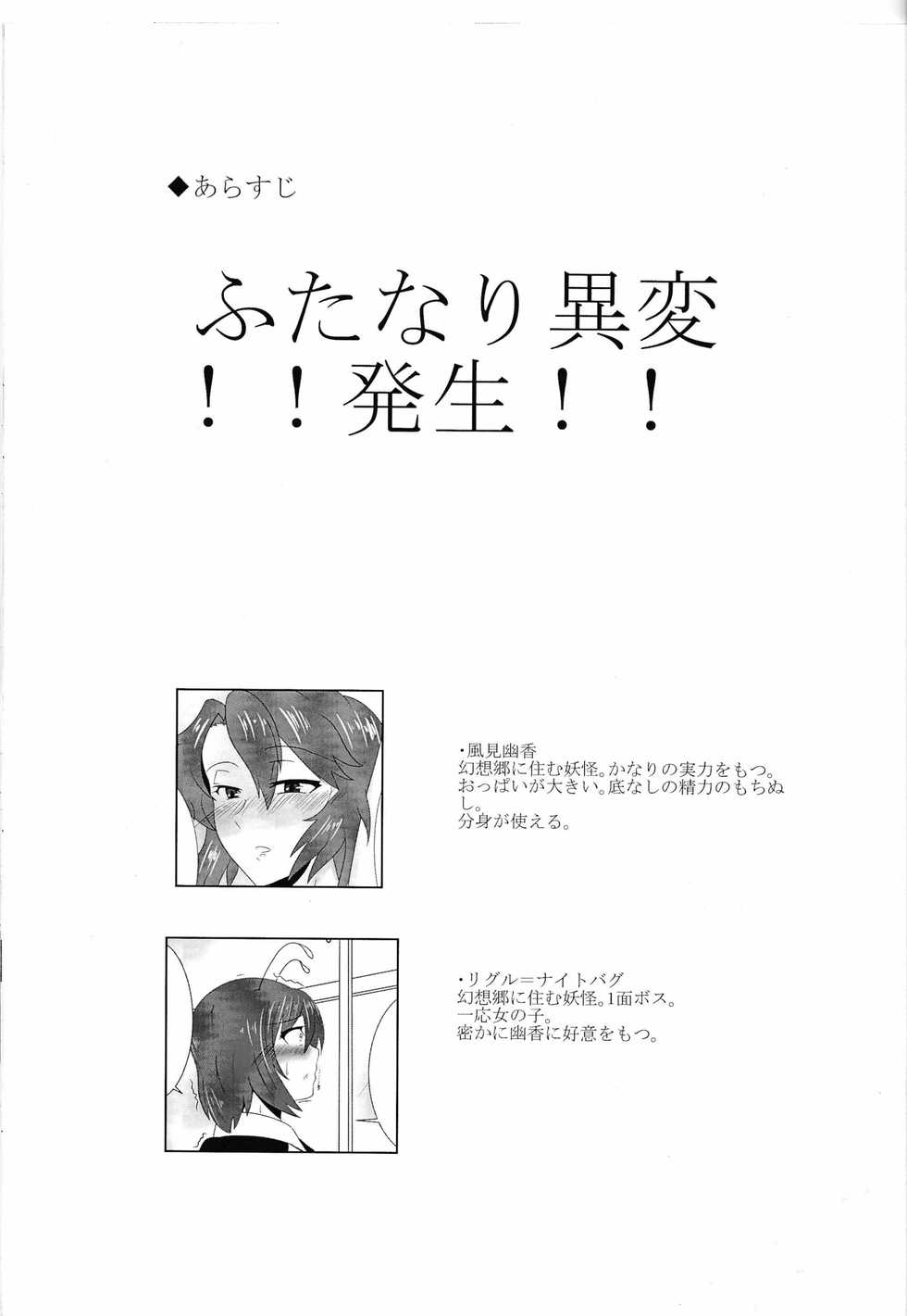 (Shuuki Reitaisai 3) [Black_Sugar(Kari) (Kuroi Megane)] Touhou Futabusa ~Kazami Yuuka~ (Touhou Project) - Page 2