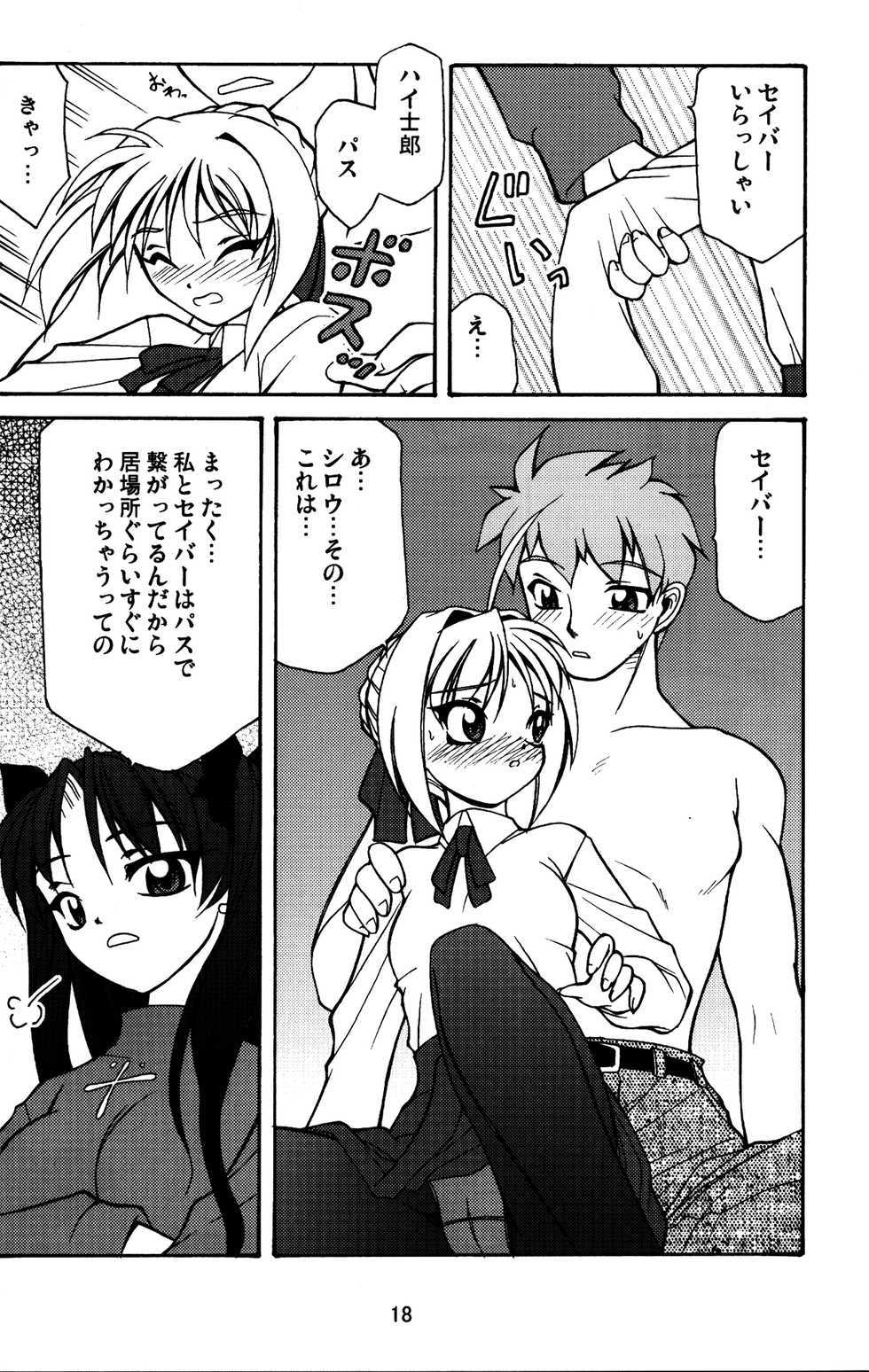 (C68) [Luck GEAR (Sakura Ryuuken)] Fate/Luck GEAR material (Fate/stay night) - Page 17